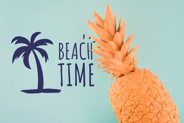 Copyspace Mockup For Summer Concepts Psd