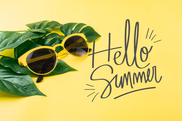 Copyspace Mockup For Summer Concepts Psd