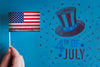 Copyspace Mockup For Usa Independence Day Psd