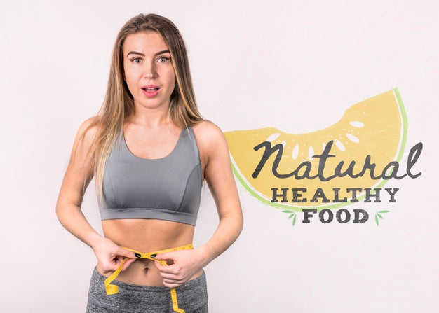 Copyspace Mockup With Healthy Food Concept Psd