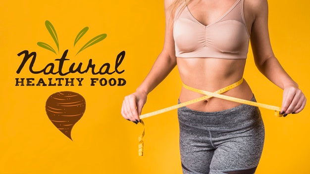 Copyspace Mockup With Healthy Food Concept Psd