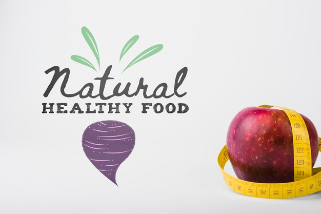 Copyspace Mockup With Healthy Food Concept Psd