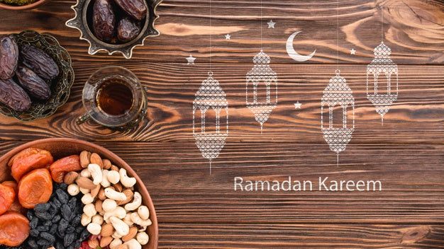 Copyspace Mockup With Ramadan Concept Psd