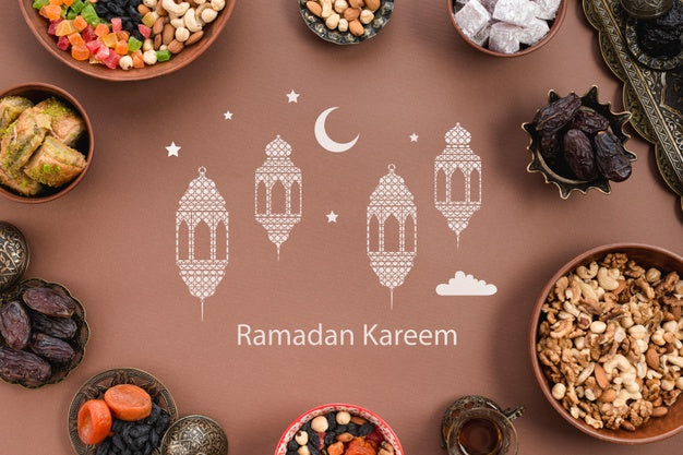 Copyspace Mockup With Ramadan Concept Psd