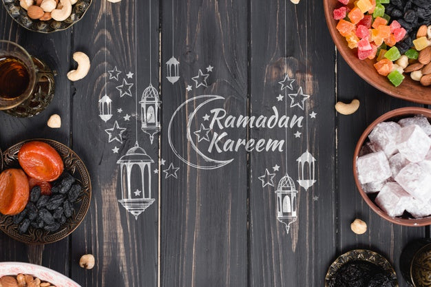 Copyspace Mockup With Ramadan Concept Psd
