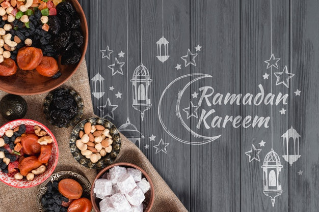 Copyspace Mockup With Ramadan Concept Psd