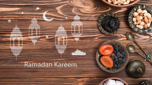 Copyspace Mockup With Ramadan Concept Psd