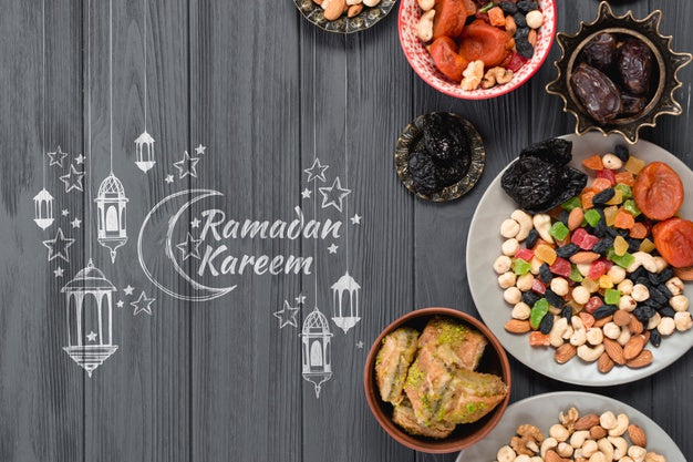 Copyspace Mockup With Ramadan Concept Psd