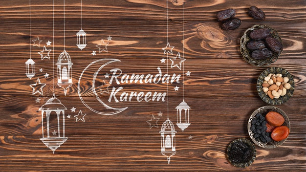 Copyspace Mockup With Ramadan Concept Psd