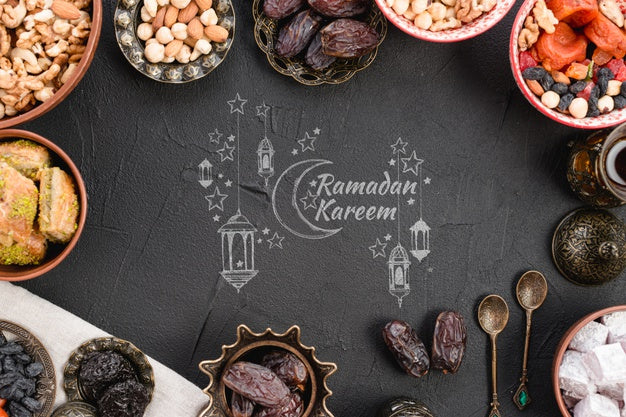 Copyspace Mockup With Ramadan Concept Psd