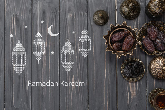 Copyspace Mockup With Ramadan Concept Psd
