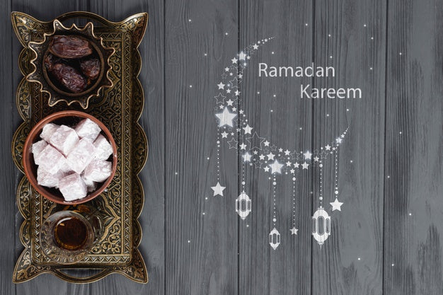 Copyspace Mockup With Ramadan Concept Psd