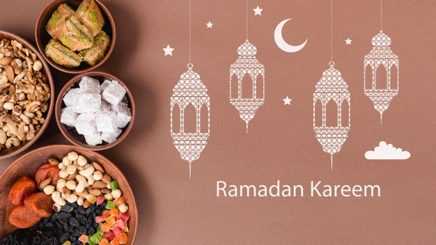 Copyspace Mockup With Ramadan Concept Psd