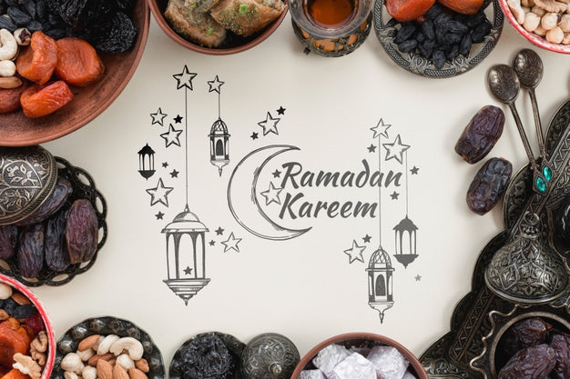 Copyspace Mockup With Ramadan Concept Psd