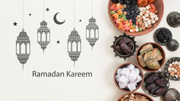 Copyspace Mockup With Ramadan Concept Psd