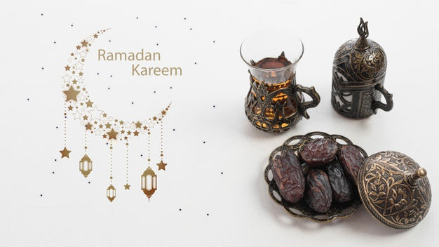 Copyspace Mockup With Ramadan Concept Psd