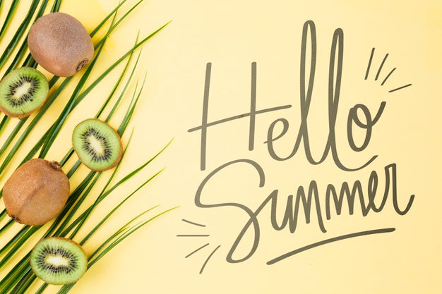 Copyspace Mockup With Summer Concept Psd