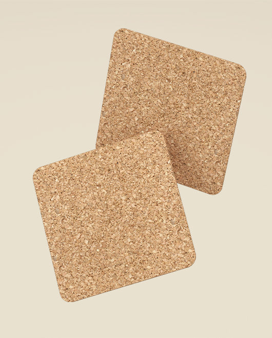 Cork Drink Coaster – 3 Psd Mockups