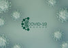 Coronavirus Background Mockup. Covid-19. Psd