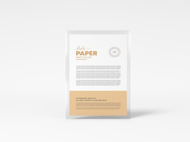 Corporate A4 Letterhead Stationery Mockup Psd