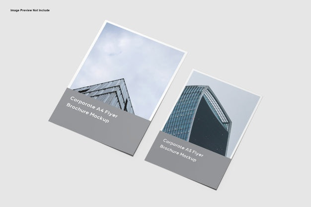 Corporate Flyer Mockup Psd