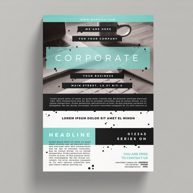Corporate Flyer Template Psd
