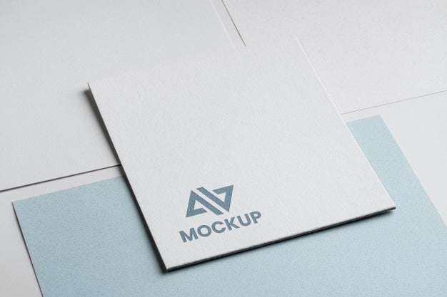 Corporate Identity Abstract Mock-Up Logo Psd