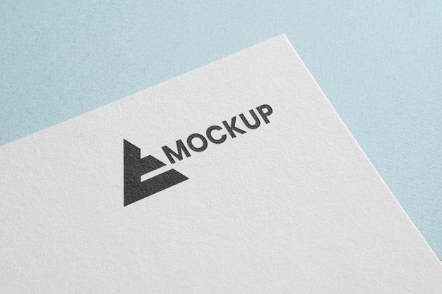 Corporate Identity Mock-Up Logo With Pyramid Psd