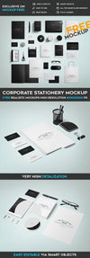 Corporate Stationary – Psd Mockup