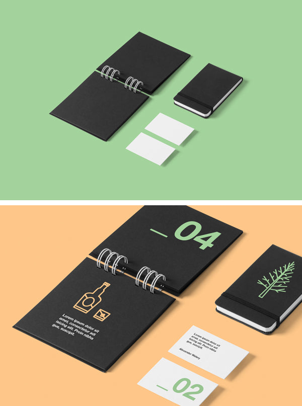 Corporate Stationery Psd Mockup