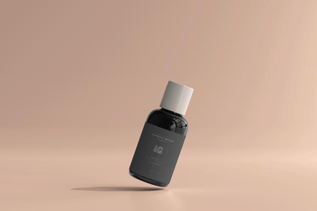 Cosmetic Bottle Mockup Psd