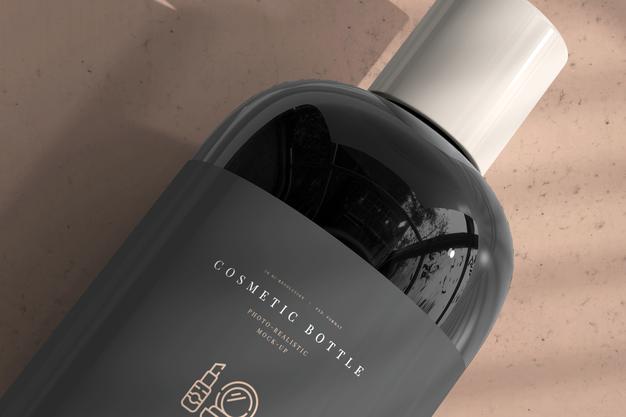 Cosmetic Bottle Mockup Psd