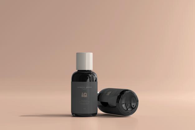 Cosmetic Bottle Mockup Psd