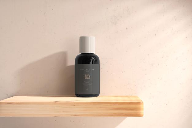 Cosmetic Bottle Mockup Psd