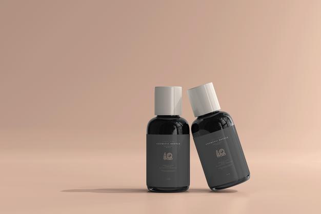 Cosmetic Bottle Mockup Psd