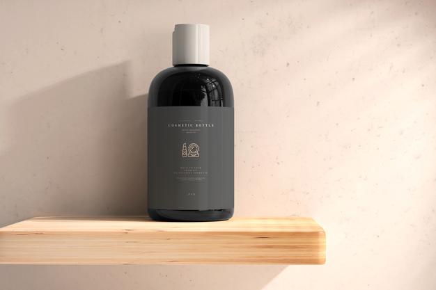 Cosmetic Bottle Mockup Psd
