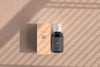 Cosmetic Bottle With Box Mockup Psd