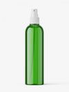 Cosmetic Bottle With Mist Spray Mockup / Green