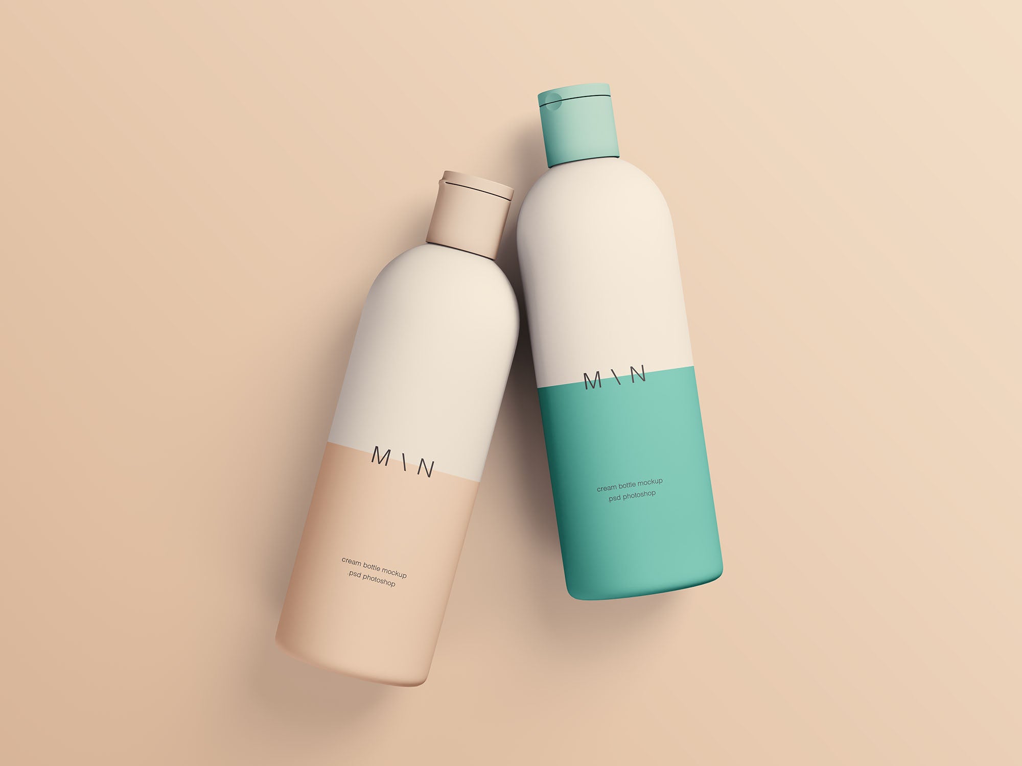 Cosmetic Bottles Mockup