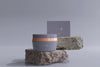 Cosmetic Jar And Box Mockup On Rocks Psd