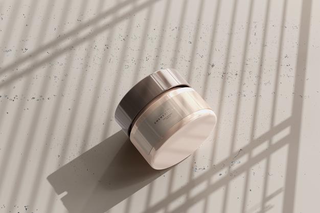 Cosmetic Jar Mockup Psd