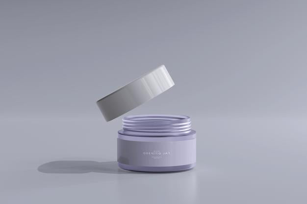 Cosmetic Jar Mockup Psd