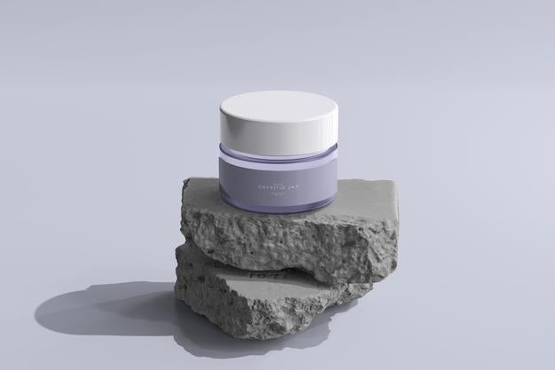 Cosmetic Jar Mockup Psd