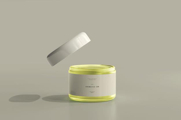 Cosmetic Jar Mockup Psd