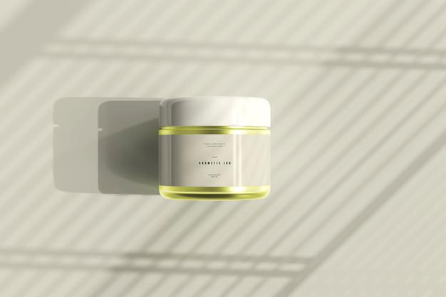 Cosmetic Jar Mockup Psd