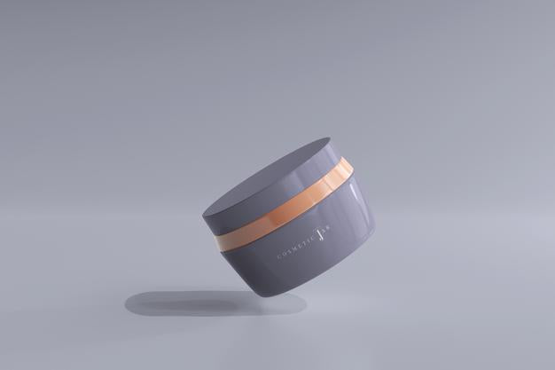 Cosmetic Jar Mockup Psd