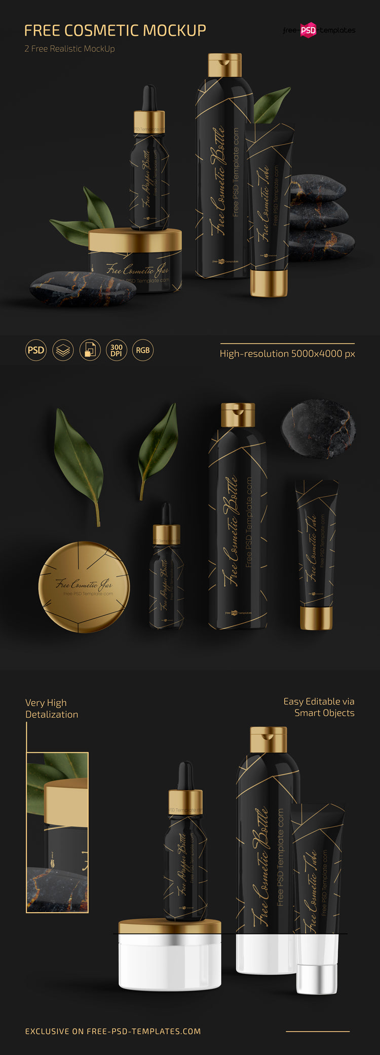 Cosmetic Mockup Psd