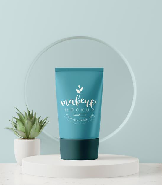 Cosmetic Packaging Mockup Psd