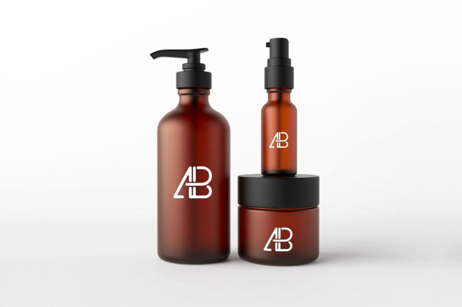 Cosmetic Packaging Mockup Psd