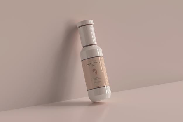 Cosmetic Plastic Bottle Mockup Psd